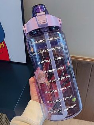 SHINET BPW1 2000 ml Water Bottle(Set of 1, Purple)