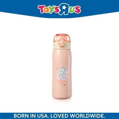 Toys R Us Hot and Cold Water Bottle for Kids, Double Walled Vacuum Insulated Water Bottle 380 ml Water Bottle(Set of 1, Multicolor)