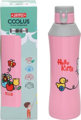 JAYPEE COOLUS Hello Kitty Insulated Bottle 650 ml Water Bottle(Set of 1, Pink)