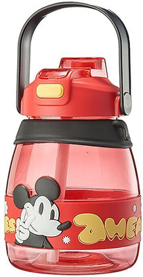 KRIVA Duck Design 1000 ml Water Bottle(Set of 1, Red)