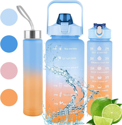HEALTHTREK 2000 ml Plastic Bottle(Pack of 1, Multicolor)