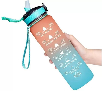 SERCUI waterbottle1 1000 ml Water Bottle(Set of 1, Multicolor)