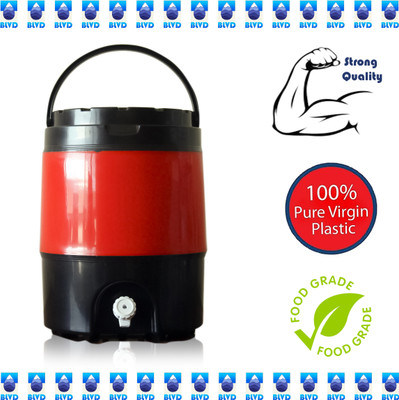 BLVD Wat Jar Red 20 ltr storage drum Bottom Loading Water Dispenser