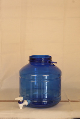 BLVD 10 Liter Water Can Strong Handle With Durable Tap, 10L Blue Bottom Loading Water Dispenser