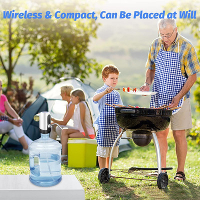 5teknova Automatic Water Dispenser Pump with Rechargeable Battery V1 Bottled Water Dispenser