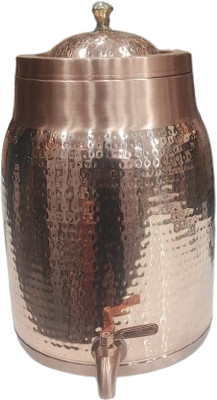 AQUIRIOS 12 LITRE G MATHAR COPPER CONTAINER,COPPER POT,COPPER TANK,WATER DISPENSER,MATKA Bottom Loading Water Dispenser