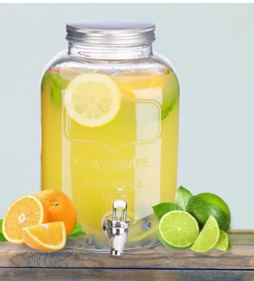 Sarsawal Mason Jar Glass 4000ML Bottom Loading Water Dispenser