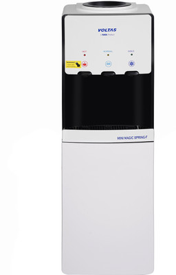 Voltas MINIMAGIC SPRING F V PLUS Bottom Loading Water Dispenser with Bottled Water Dispenser |Cabinet With Refrigerator |Low Power Consumption