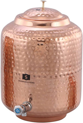 SHANKAR & SONS 11 Litre Copper Dispenser Bottom Loading Water Dispenser