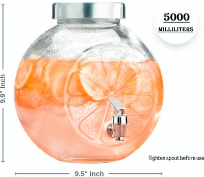 Sarsawal water Dispenser for Parties with Spigot - Pool Party and Social Events 5000ml Bottom Loading Water Dispenser
