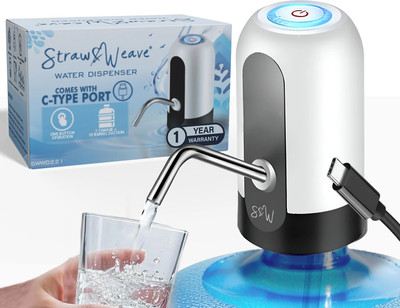 Straw&Weave C-Type Automatic Water Dispenser Pump for 20 Litre Bottle Bottled Water Dispenser