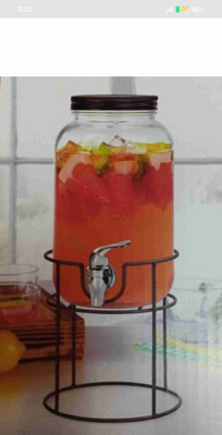 Armin Glass Utility Container  - 4 L(Clear)