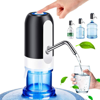 JERITO Rechargeable Electric Automatic Water Dispenser Bottle Can Pump USB Wireless Bottom Loading Water Dispenser