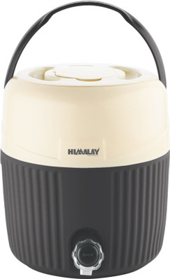 himalay thermoplast Karam Food Pack 10 LTR Plastic Storage Jar - Grey Bottled Water Dispenser