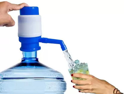 Varsha Manual Hand Press Water Dispenser Pump Bottom Loading Water Dispenser