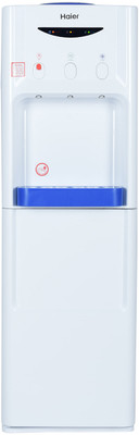 Haier HWD-3WFS Bottled Water Dispenser with Cold, Hot & Normal Water | Durable & Sleek Design | Low Power Consumption | Environment Friendly | 1Year Brand Warranty