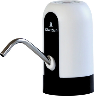 RiverSoft AUTO-BW Rechargeable | 20L Bottle, 1200mAh, C-Type, Pack of 1 Bottled Water Dispenser