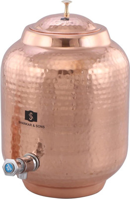 SHANKAR & SONS 8 Litre Copper Water Dispenser Bottom Loading Water Dispenser