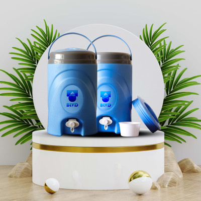 BLVD COMBO JAR 2 NOS 6 L BLUE Bottled Water Dispenser
