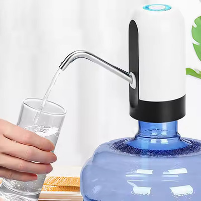MOBONE Automatic Water Dispenser Pump | USB Rechargeable Battery Pump for 20 Litre Bottled Water Dispenser