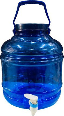 RADHE CREATON 10LTR HANDLE BLUE COLOR Bottled Water Dispenser
