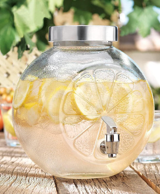 MDNSHO 5 L Glass Table Top Manual Water Dispenser