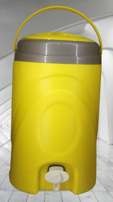 Rt New 5 Liter Yellow s1 Insulated Plastic Water Jug Camper jar Bottled Water Dispenser