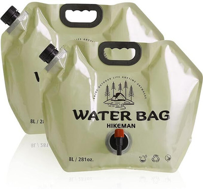 Edtepy Folding Water Storage Bag Pouch for Cycling, Picnic Bottom Loading Water Dispenser