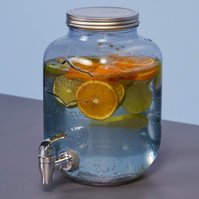 UNICON Glass Utility Container  - 4000 ml(Clear)