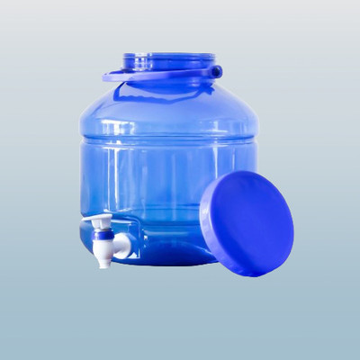 BLVD 10 Liter Water Dispenser Handl with Tap, Bottom Loading blue-1 Bottom Loading Water Dispenser