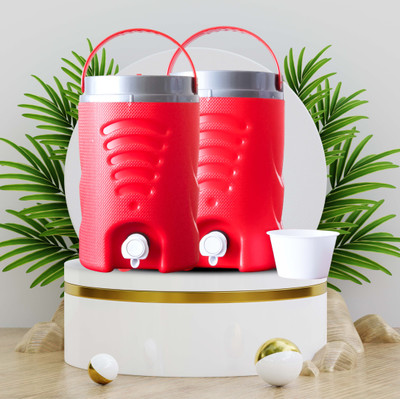 BLVD COMBO JAR 2 NOS 5 L RED Bottled Water Dispenser