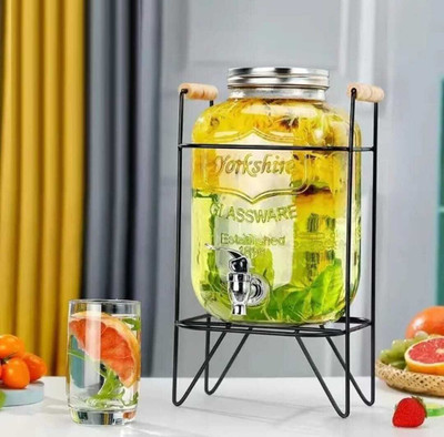 TDMM 5 Liter Transparent Glass Dispenser Bottom Loading Water Dispenser