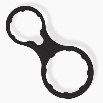 Letino RO Double Wrench Spanner, 2 in 1 Model for Filter Housing and Membrane Housing Solid Filter Cartridge(0.5, Pack of 1)
