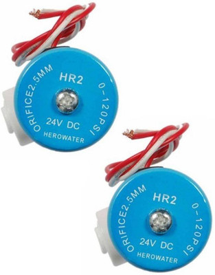 poonam pari RO Water Purifiers System Hero water Solenoid Valve 24V DC, for all RO System Solid Filter Cartridge(0.005, Pack of 2)