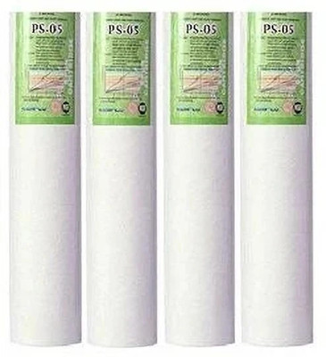 GE FILTRATION Spun Filter Candle 10inch /Outer Filter/Cartridge/Compatible with all domestic water purifiers pack of 4 Solid Filter Cartridge(0.005, Pack of 4)