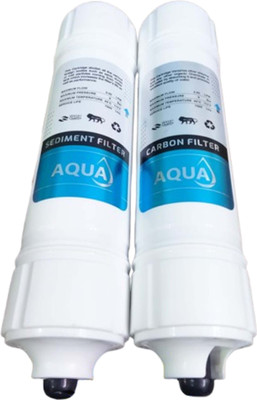 ZENWATER AQUA Sediment & Carbon Filter Combo Cartridge for RO Water Purifiers_08 Solid Filter Cartridge(0.5, Pack of 2)