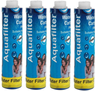 PeoME Thread Candle Pre Filter for All Standard Pre Filter Housing Set of 4 Complete Service Kit Wound Filter Cartridge(0.5, Pack of 4)