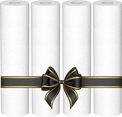 OceansDrop Pack Of 4 Ro Pre Filter Pp Spun Cartridge 10 Inch 5 Micron Sediment Filters Solid Filter Cartridge(0.05, Pack of 4)