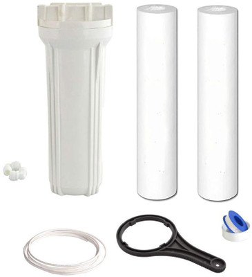 A.D. Aquafresh Ro Bowl Set Extra Spun Filter,Telfon Kit Solid Filter Cartridge(0.5, Pack of 8)