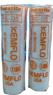 MGTECK KEMFLO Water Filter Candle Cartridge Suitable for All Water Purifier 10inch_N12 Solid Filter Cartridge(5, Pack of 2)