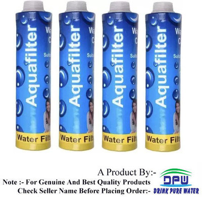 DPW AquaFilter Candle Suitable for All Water Purifier Filter 9inch (pack of 4) Solid Filter Cartridge(5, Pack of 4)