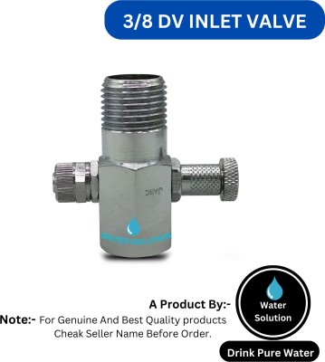 water solution 1/4 BRUSH INLET DV VALVE FOR RO/UV WATER PURIFIER Solid Filter Cartridge(0.5, Pack of 1)
