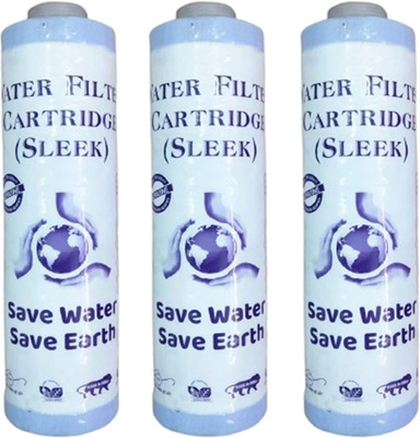 ZENWATER Spun Filter Candle 9inch Compatible with all domestic water purifiers_N146 Solid Filter Cartridge(5, Pack of 3)
