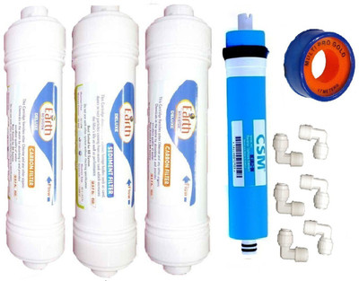 Earth Ro System Ro service Spun PP Filter mudl70 Solid Filter Cartridge(0.5, Pack of 11)