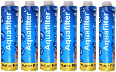 AuraWater Aquafilter Water Filter Candle Cartridge Suitable for All Water Purifier_N95 Solid Filter Cartridge(5, Pack of 6)
