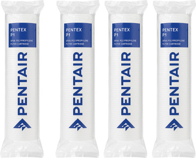 PENTAIR Spun Filter 10 Inch PP Spun Filter Cartridge for RO Filter Kit 100gm Solid Filter Cartridge(5, Pack of 4)