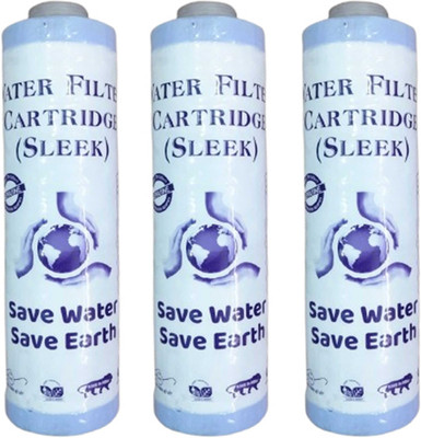 AuraWater Sleek Water Filter Candle Cartridge Suitable for All Water Purifier 9inch_N49 Solid Filter Cartridge(5, Pack of 3)