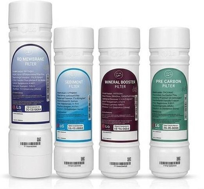 CARE N MADE LG Puricare RO Service Pack for WAW33RW2RP WAW35RW2RP Solid Filter Cartridge(5, Pack of 4)