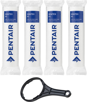 PENTAIR Spun Filter 10 Inch 100gm with Free Spanner for RO Filter Kit Solid Filter Cartridge(5, Pack of 5)