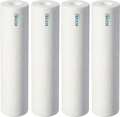 konvio neer Pre Filter Spun Water Purifier (5 Micron) 10 inch size (4) Solid Filter Cartridge(0.5, Pack of 4)